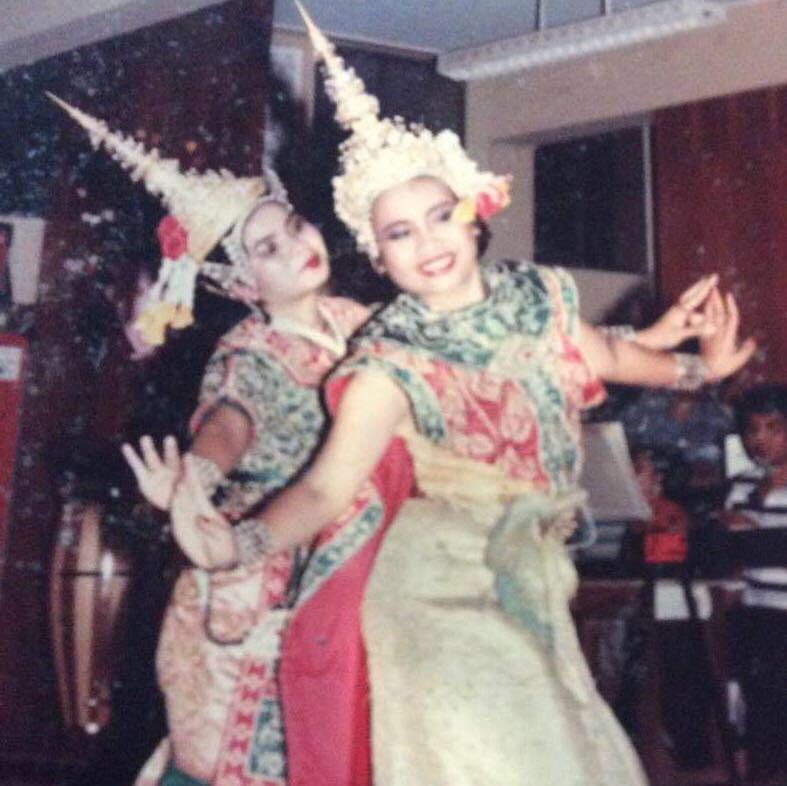 Founder of Dara Thai Dance School in traditional Thai dance costume